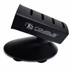 Royale Pro Black Hair Tool Holder | Curling Iron And Straightener Stand - New
